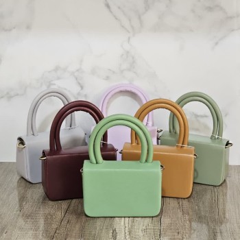 کیف دستی زنانه مینی باکسی رنگی